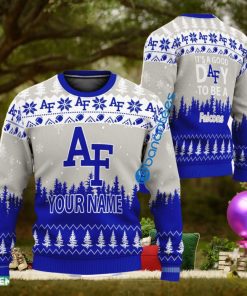 Personalized It A Good Day To Be A Air Force Falcons Ugly Christmas Sweater AOP