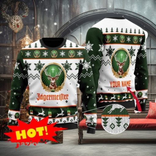 Personalized Jagermeister Christmas Sweater Gift For Men And Women