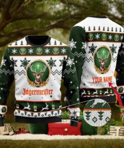 Personalized Jagermeister Ugly Christmas Sweater
