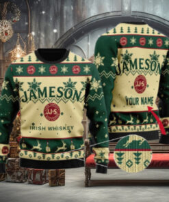 Personalized Jameson Christmas Ugly Sweater