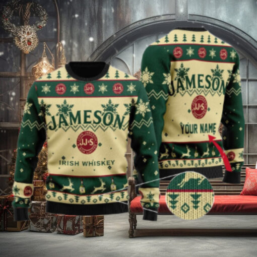 Personalized Jameson Christmas Ugly Sweater