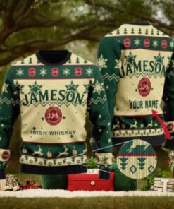 Personalized Jameson Christmas Ugly Sweater
