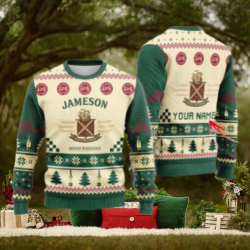 Personalized Jameson Classic Ugly Christmas Sweater