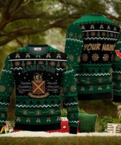 Personalized Jameson Holiday Cheer Ugly Sweater