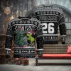 Blow Out Poster Knitted Ugly Xmas Sweater