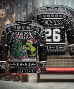 Personalized Los Angeles Kings NHL Ugly Christmas Sweater