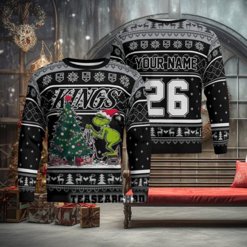 Personalized Los Angeles Kings NHL Ugly Christmas Sweater