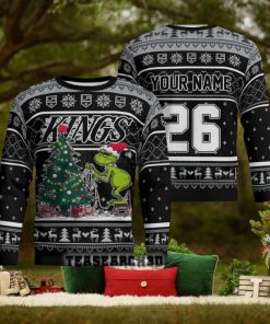 Personalized Los Angeles Kings NHL Ugly Christmas Sweater