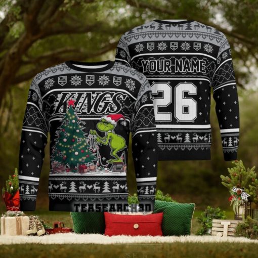 Personalized Los Angeles Kings NHL Ugly Christmas Sweater