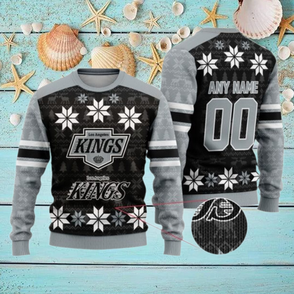 Personalized Los Angeles Kings Ugly Sweater For Christmas Personalized Los Angeles Kings Ugly Sweater For Christmas