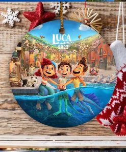 Personalized Luca Christmas 2023 Ornament, Luca and Friends 2023 Ornament