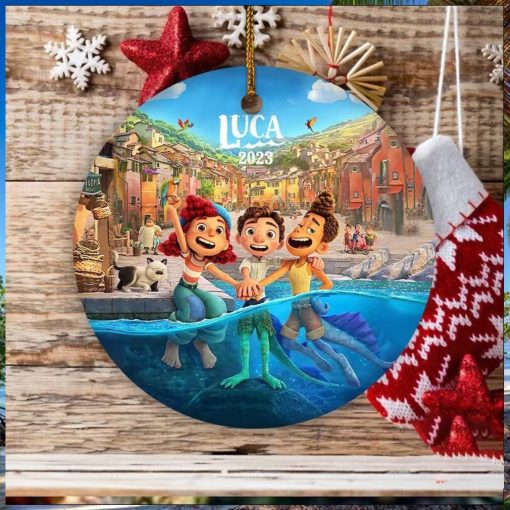 Personalized Luca Christmas 2023 Ornament, Luca and Friends 2023 Ornament