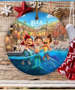 Personalized Luca Christmas 2023 Ornament, Luca and Friends 2023 Ornament