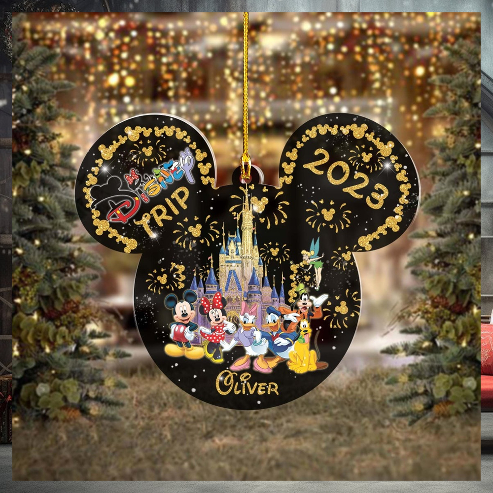 Personalized Magic Kingdom Ornament, First Disney Trip Ornament, Disneyland Trip Ornament, Disney Castle Ornament, Christmas Tree Ornament Personalized Magic Kingdom Ornament, First Disney Trip Ornament, Disneyland Trip Ornament, Disney Castle Ornament, Christmas Tree Ornament