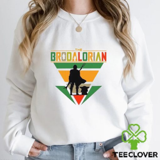 Personalized Mandalorian T Shirt Brodalorian Shirt Your Name Classic Unisex