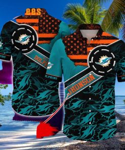 Personalized Miami Dolphins Hawaiian Shirt rem