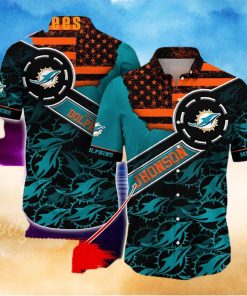 Personalized Miami Dolphins Hawaiian Shirt rem