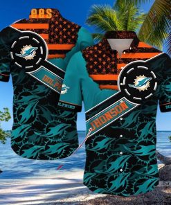 Personalized Miami Dolphins Hawaiian Shirt