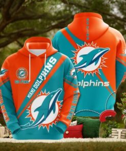 Personalized Miami Dolphins No1150 Custom Hoodie 3D Sweatshirt Tshirt Football Gift