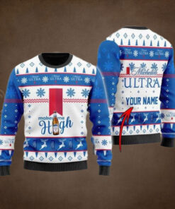 Personalized Michelob Ultra Ugly Sweater
