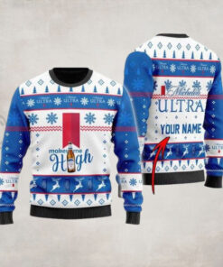 Personalized Michelob Ultra Ugly Sweater