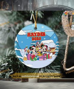 Personalized Mickey & Friends First 2023 Disneyland Trip, Disney Christmas Ornaments