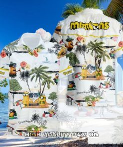 Personalized Minions Tropical Summer Hawaiian Shirt