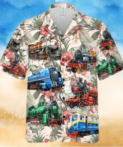 Personalized Model Train Hawaiian Shirt 1 Personalized Model Train Hawaiian Shirt