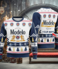 Personalized Modelo Negra Classic Ugly Christmas Sweater