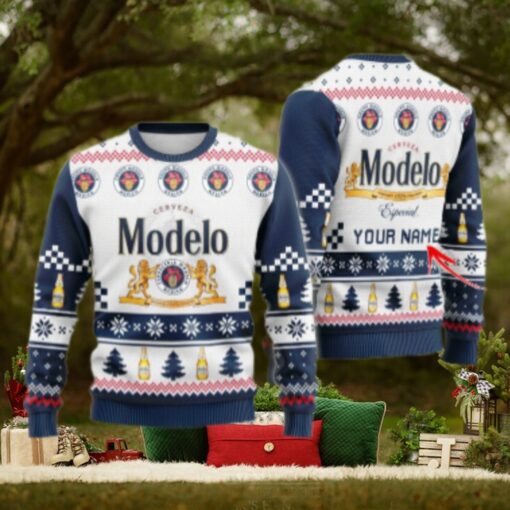 Personalized Modelo Negra Classic Ugly Christmas Sweater