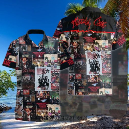 Personalized Motley Crue Magazine Hawaiian Shirt