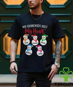 Personalized My Grandkids Melt My Heart Shirt