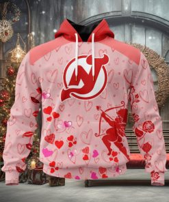 Personalized NHL New Jersey Devils Special Gift For Valentines Day Hoodie 3D