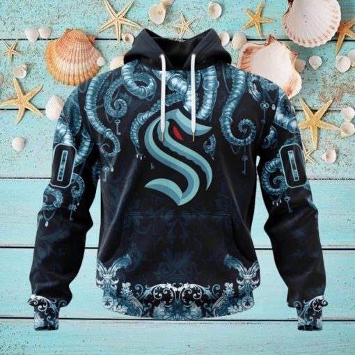 Personalized NHL Seattle Kraken Special Kraken Design Hoodie