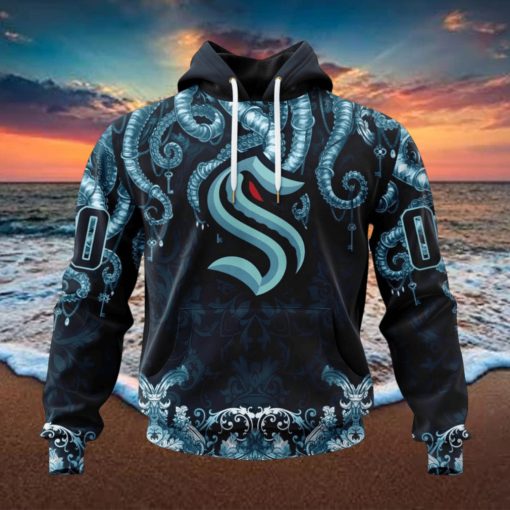 Personalized NHL Seattle Kraken Special Kraken Design Hoodie
