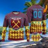 Personalized Bournemouth 3D Ugly Christmas Sweater