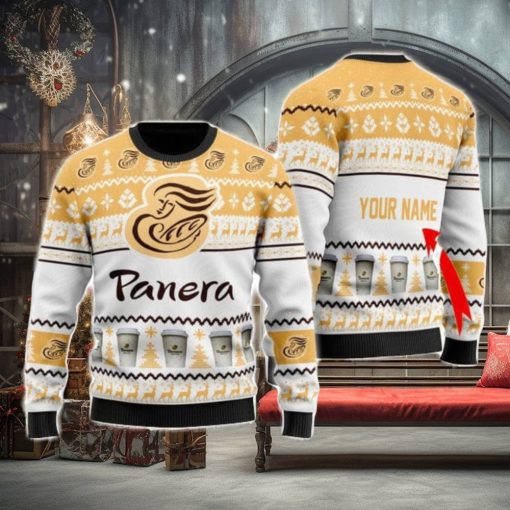Personalized Name Panera Bread Ugly Christmas Sweater Christmas Gift Ideas