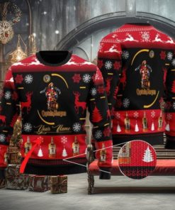 Personalized Name Sweety Captain Morgan Christmas Gift Sweater All Over Print 3D Sweater