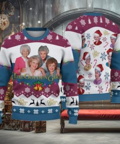 Personalized Name The Golden Girls Ugly Christmas Sweater Christmas Gift For Men And Women