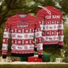 New England Patriot Baby Yoda For American Football Fans Christmas Ugly Sweater Party