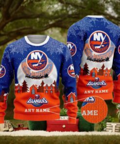 Personalized New York Islanders Ugly Sweater, Perfect Xmas Gift Idea