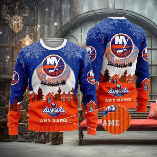 Personalized New York Islanders Ugly Sweater, Perfect Xmas Gift Idea