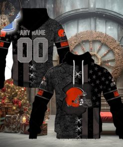 Personalized Nfl Cleveland Browns Flag Special Design Hoodie T Shirt Zip Hoodie Sweathoodie, sweater, longsleeve, shirt v-neck, t-shirt