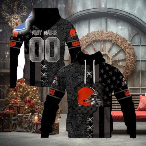 Personalized Nfl Cleveland Browns Flag Special Design Hoodie T Shirt Zip Hoodie Sweathoodie, sweater, longsleeve, shirt v-neck, t-shirt