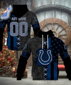 Personalized Nfl Indianapolis Colts Flag Special Design Hoodie T Shirt Zip Hoodie Sweatshirt