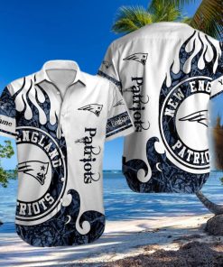 Personalized Nfl New England Patriots Hawaiian Shirt And Shorts Custom Name Hawaiian Shirts Aloha Shirts