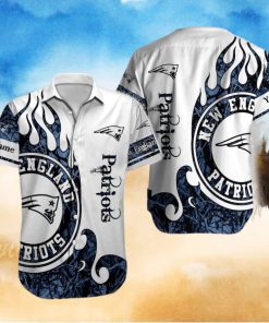 Personalized Nfl New England Patriots Hawaiian Shirt And Shorts Custom Name Hawaiian Shirts Aloha Shirts
