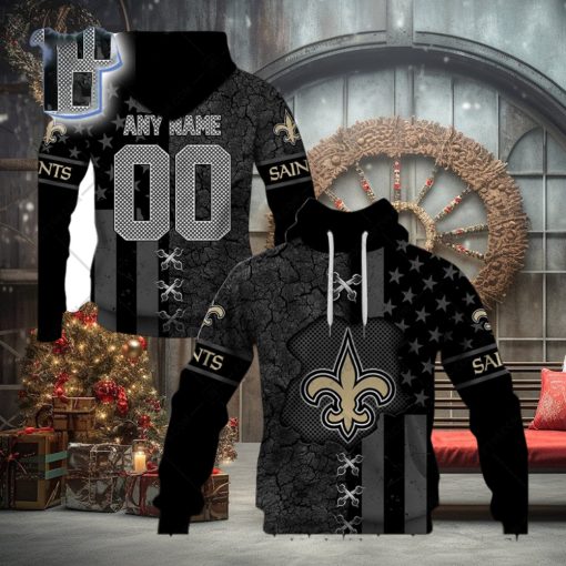 Personalized Nfl New Orleans Saints Flag Special Design Hoodie T Shirt Zip Hoodie Sweathoodie, sweater, longsleeve, shirt v-neck, t-shirt