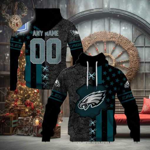 Personalized Nfl Philadelphia Eagles Flag Special Design Hoodie T Shirt Zip Hoodie Sweathoodie, sweater, longsleeve, shirt v-neck, t-shirt