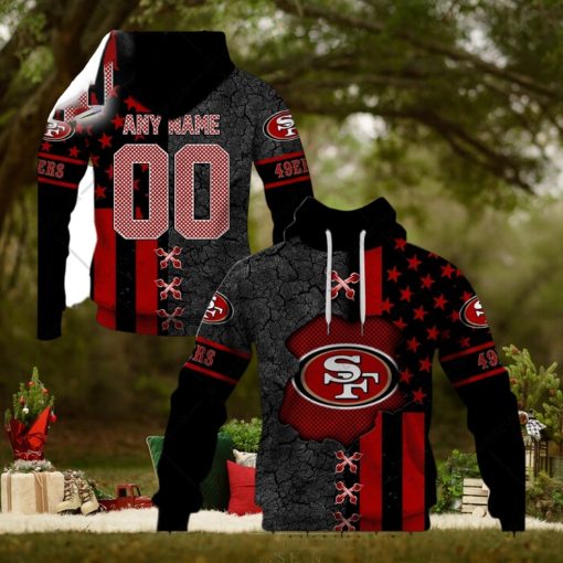 Personalized Nfl San Francisco 49ers Flag Special Design Hoodie T Shirt Zip Hoodie Sweathoodie, sweater, longsleeve, shirt v-neck, t-shirt